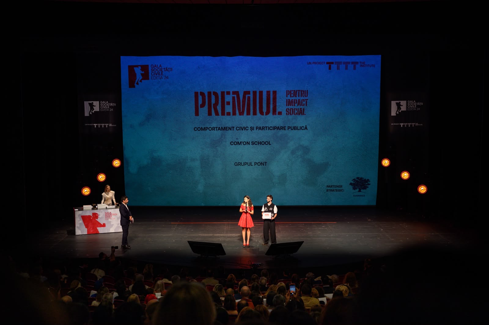 Proiectul Com’ON School - premiat la Gala Societății Civile 2026